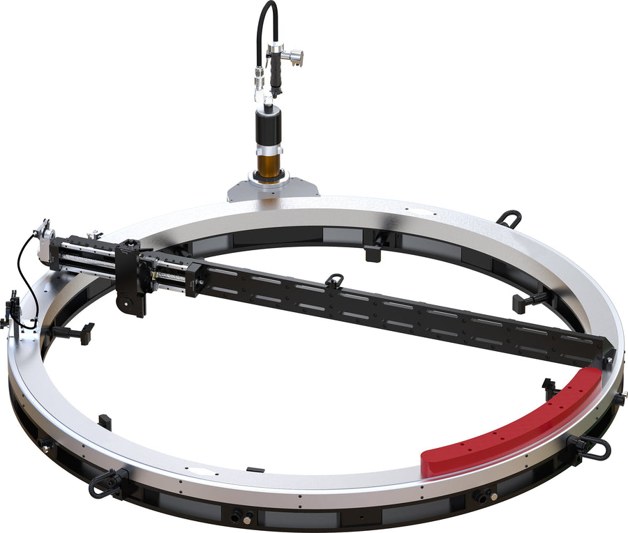 Enerpac Mirage OD-mount portable flange facing machine