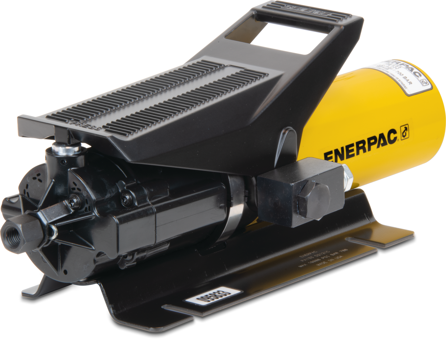 PA133, Air Hydraulic Foot Pump, 589 cm3 Usable Oil, 0,13 l/m Oil Flow at 700 bar