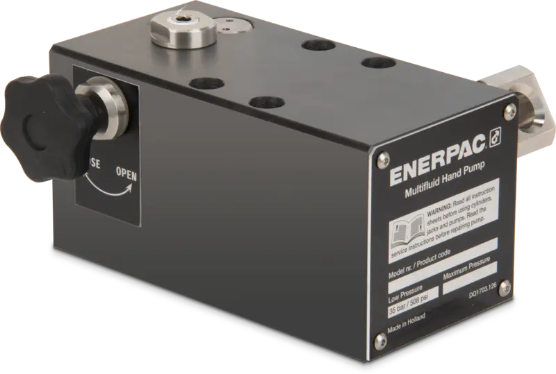Enerpac MP110 — MP10T series, for illustration purposes