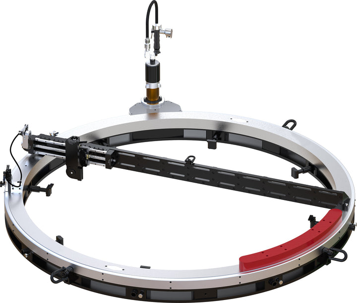 Enerpac Mirage OD-mount portable flange facing machine