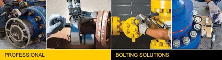 Enerpac S and W series X-edition hydraulic torque wrenches — multiple torque wrench types for industrial controlled bolting, supplied by AD Automation Authorised Enerpac Distributor