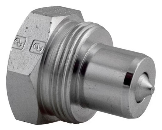 CH604, High Flow Hydraulic Coupler, Male Half