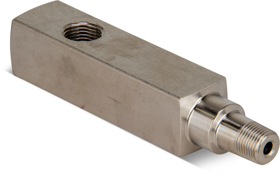 GA2, Gauge Adaptor, 1/2 in. NPTF Gauge Port, 700 bar — AD Automation