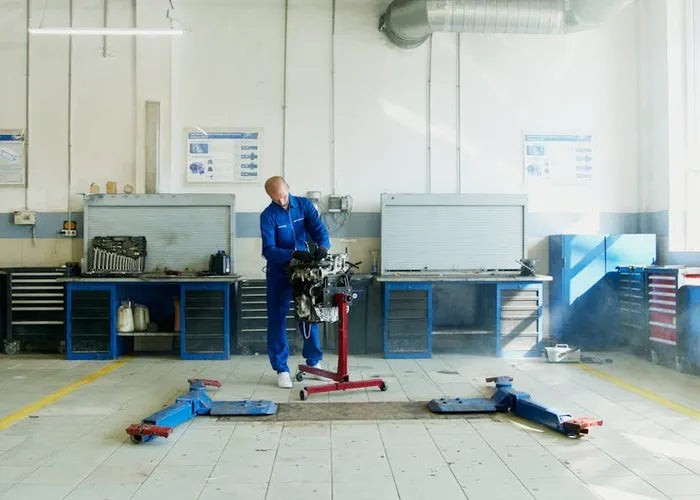 Workshop hydraulic equipment and lubrication systems for automotive service and manufacturing operations